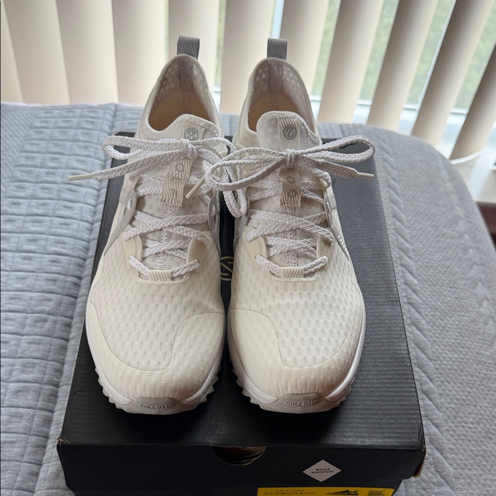 Cole Haan White Athletic Shoes